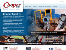 Tablet Screenshot of coopereic.com